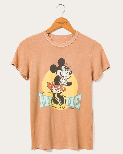 Women's Minnie Mouse Flirty Original Tee | Junk Food Clothing