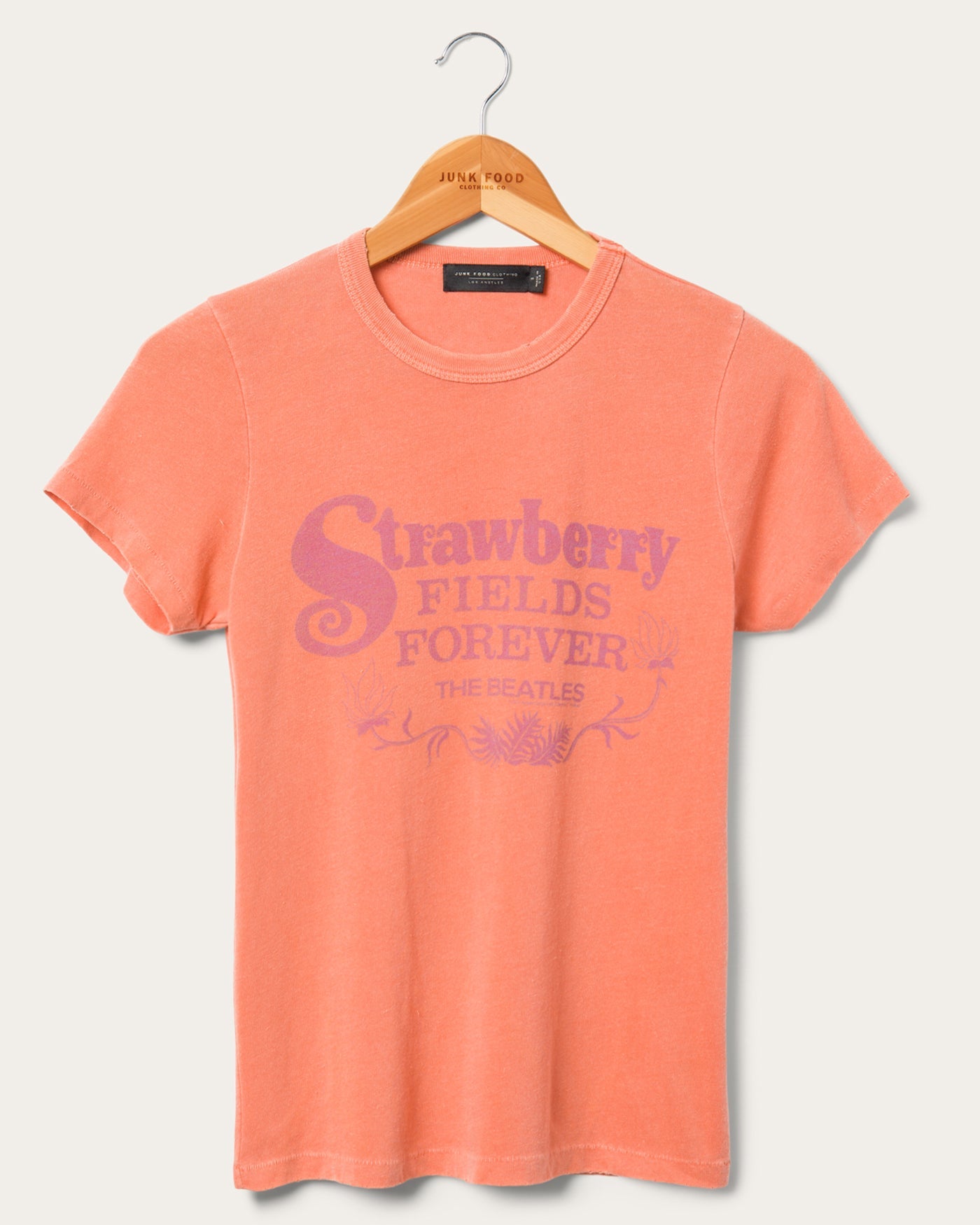 Women's The Beatles Strawberry Fields Forever Original Tee | Junk