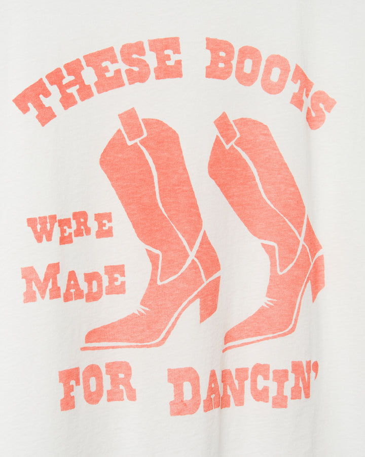 Women's These Boots Were Made For Dancin Easy Tee