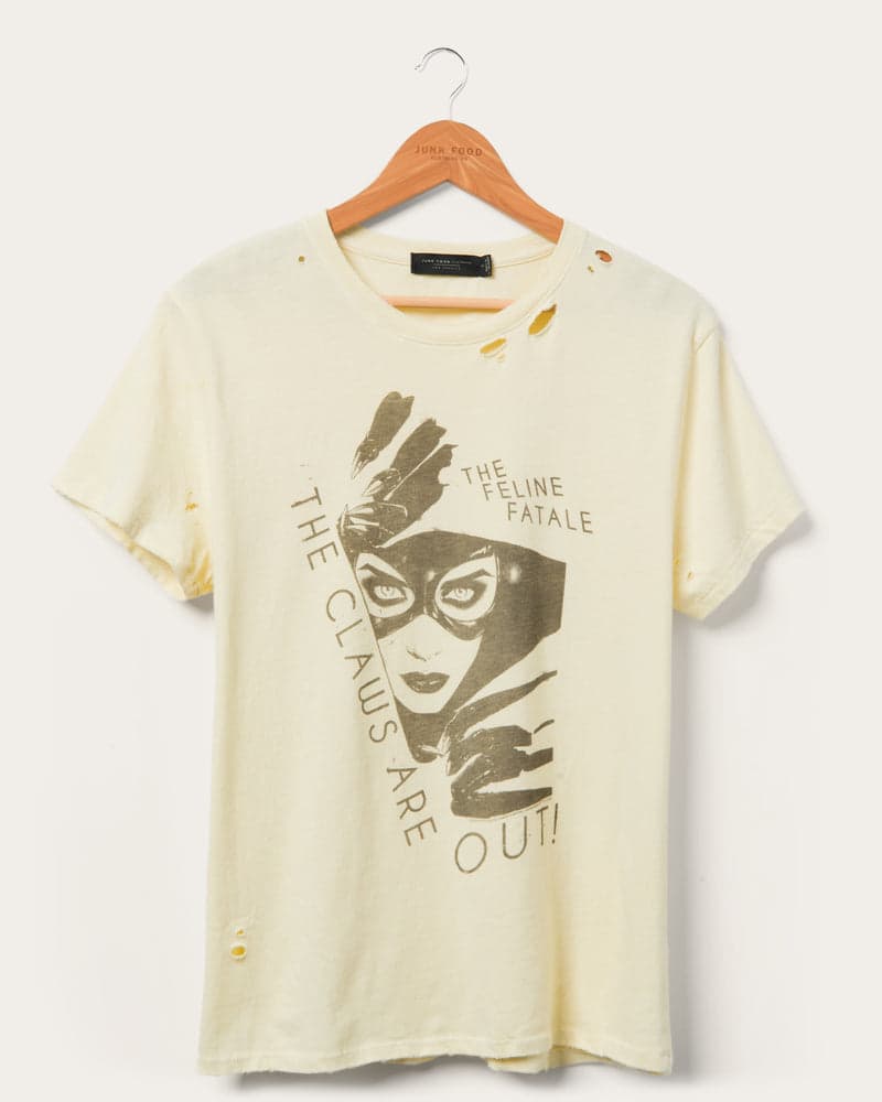 Women's CATWOMAN™ Claws Out Vintage Destroy Tee