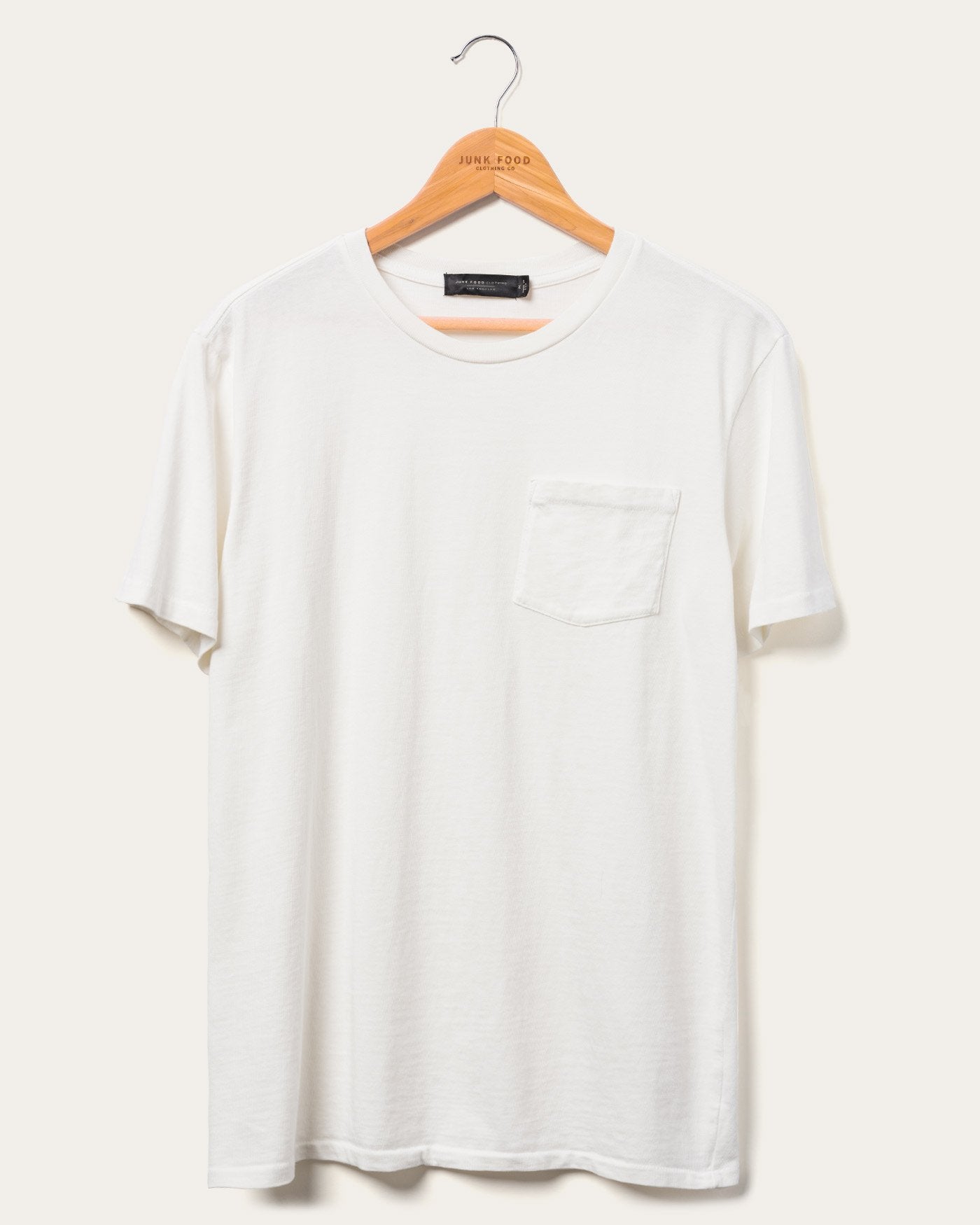 PLAIN JANE HOMME★STRUGGLE V-NECK POCKET Men's Tシャツ WHITE cotton-mens-vintage-pocket-tee