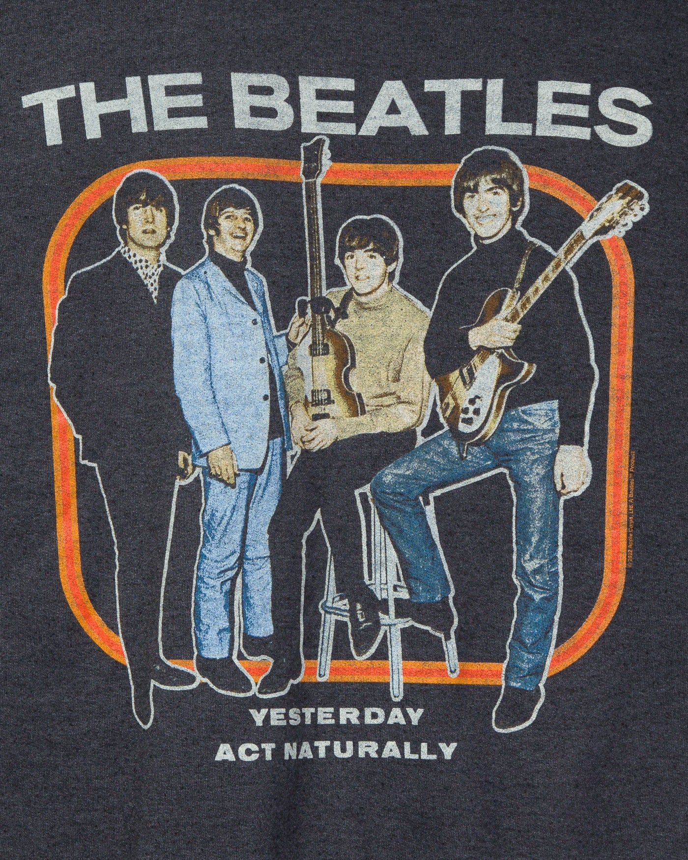 The Beatles Guitar Pose Flea Market Fleece – Junk Food Clothing