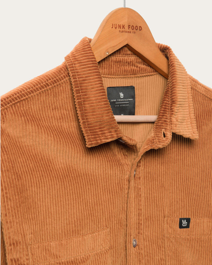 Thom Oversized Long Sleeve Cord Shirt